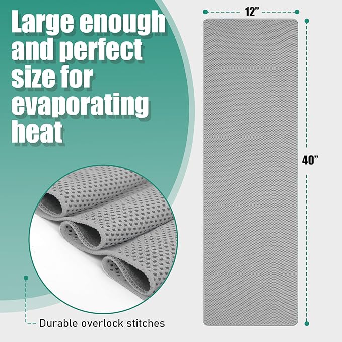 Cooling Towels Pack of 30, 40"*12" Neck Cool Towel Bulk, Cold Towels for Neck and Face, Cooling Rags Sports Towel for Hot Weather, Running, Soccer, Yoga, Gym, Golf