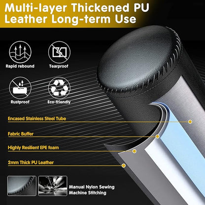 GIKPAL Freestanding Punching Bag with Boxing Gloves, Heavy Boxing Bag with Stand for Adult, Kickboxing Bag for MMA Martial Arts Boxing Traning