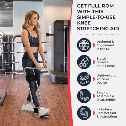 IdealKnee - Advanced Knee Extension & Pain Relief Device - Endorsed by PTs & Surgeons - Ideal for ACL, MCL Recovery, Athletes, Therapy & Rehab