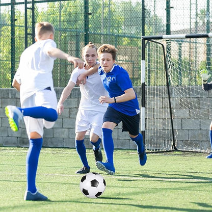 12 Pcs Soccer Balls Bulk Size 4 Soccer Balls with Pump Soft Football Outdoor Indoor for Sport Training Practice Game Gift for Youth Teen Adult