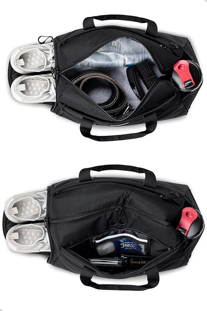 Fitgriff® Gym Bag V2 for Men and Women with Shoe & Wet Compartment - Duffle Bag for Travel, Sports, Fitness and Workout