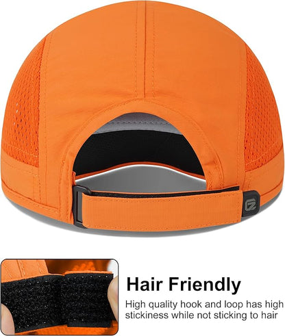 GADIEMKENSD Mens Folding Outdoor Hat Long Brim UPF 50+ Sun Protection