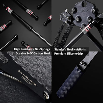 (New) GD Muscle Pump Chest Expander Upper Body Strengthener, Chest Workout for Men, Workout Equipment Shoulder Muscle Training Fitness Equipment, Arm Exerciser