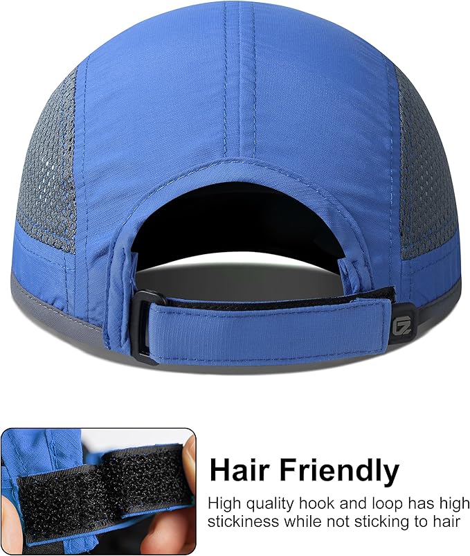 GADIEMKENSD Mens Folding Outdoor Hat Long Brim UPF 50+ Sun Protection