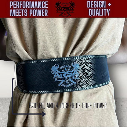 Leather Weightlifting Belt for Powerlifting