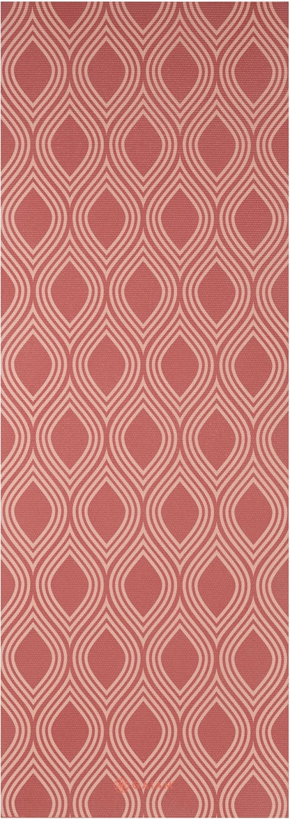 Gaiam Yoga Mat - Premium 6mm Print Reversible Extra Thick Non Slip Exercise & Fitness Mat for All Types of Yoga, Pilates & Floor Workouts (68" x 24" x 6mm Thick)