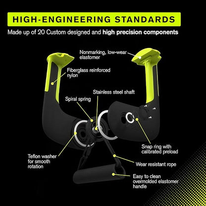 Duonamic Eleviia: Portable Doorway Pull-Up Bar – Lightweight, Travel-Ready, 250 lb Capacity