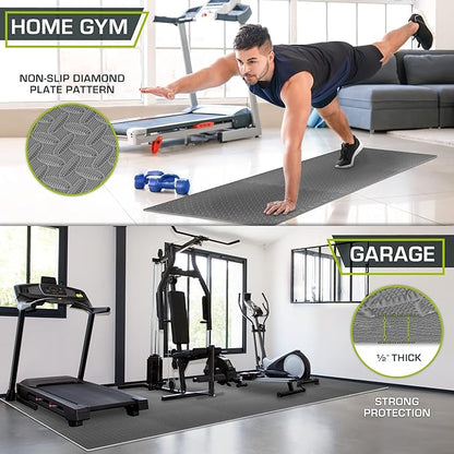 ProsourceFit Puzzle Exercise Mat ½ in 24 in 24 in 144 Sq 36 Tiles