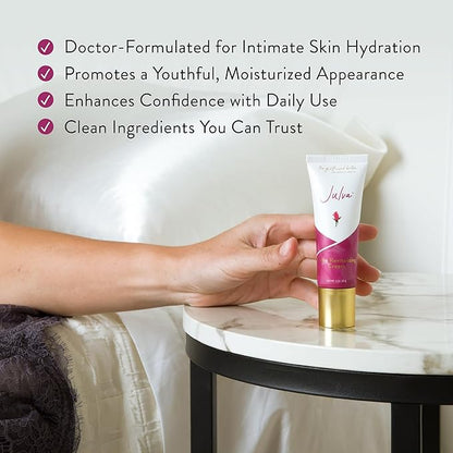 Feminine Moisturizer Cream by Dr. Anna Cabeca – Daily Cosmetic Cream for Intimate Skin Hydration, 60-Day Supply