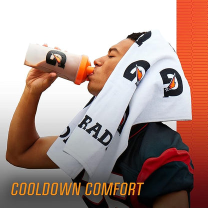 Gatorade Sideline Towel, White, 39 x 21"