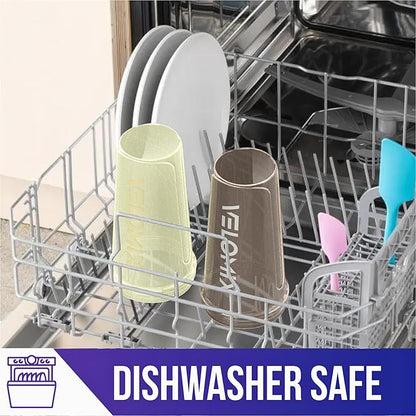 '-2 Pack- 28 oz Protein Shaker Bottles for Protein Mixes - 2x Wire Whisk | Leak Proof Shaker Cups for Protein Shakes | Protein Shaker Bottle Pack | Shakers for Protein Shakes-Mixed Color