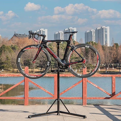 E-Bike Repair Stand (Max load 110lbs/50kg) - Bike Stand for Maintenance Workstand - Ebike Repair Stand Shop Home Mechanics for Mountain Bike and Road Bike (TB-WS51)