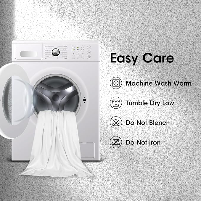 JML Microfiber Towels, Bath Towel Set 4 Pack, 27" x 55" - Super Absorbent, Fast Drying Bathroom Towel for Hair, Swimming, Fitness, Sport, Yoga -Grey