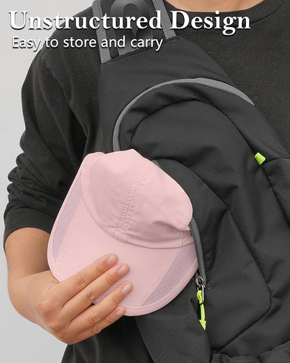 GADIEMKENSD Quick Dry Run Hat Cooling Breathable Mesh