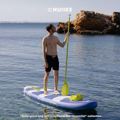 Inflatable Paddle Board for Adults with Accessories Included, Oar, Fins, Pump. Stand Up Paddleboard Great Stability and Resistance. 10’ x 33" x 5.9", Maximum Load 286 lb