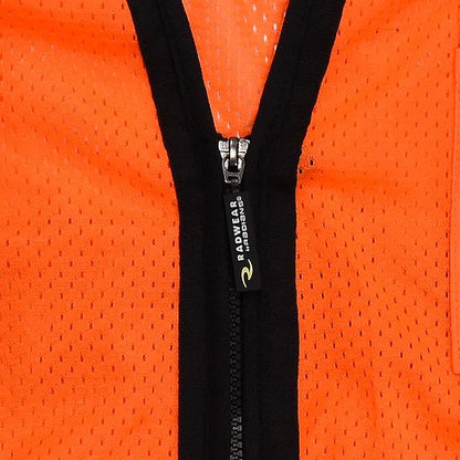Radians SV65 Heavy Duty Surveyors Safety Vest with Zipper, Large Plan Pocket, Hi-Viz Green or Hi-Viz Orange