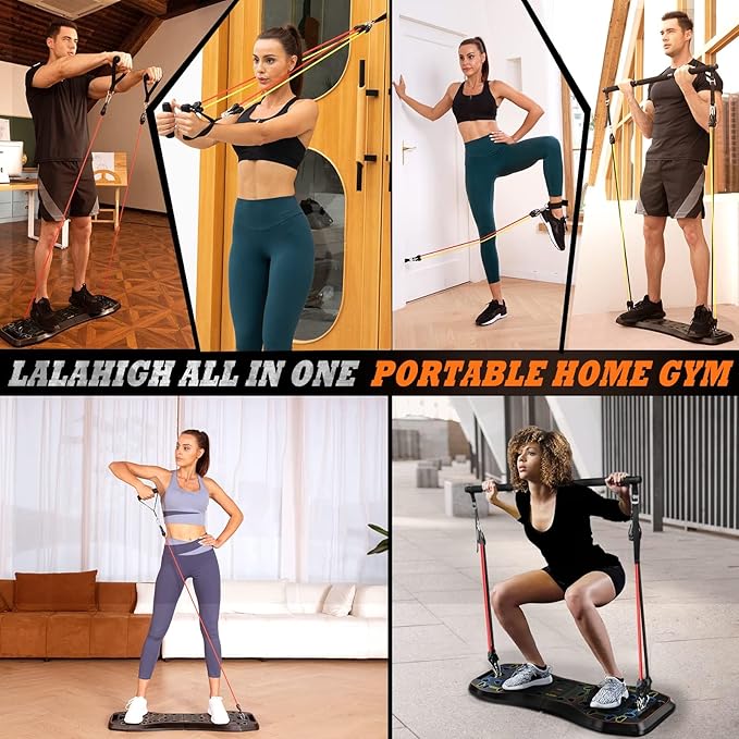 LALAHIGH Home Workout Equiptment: Portable Exercise Push Up Board 20 Fitness