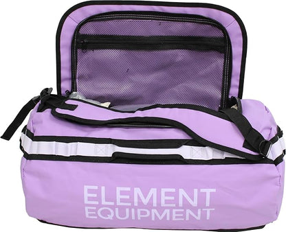 Element Equipment Trailhead Duffel Bag Shoulder Straps Waterproof Violet/Lavendar Medium