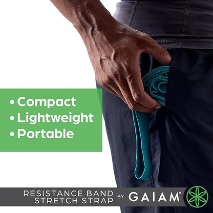 Gaiam Restore Resistance Band Stretching