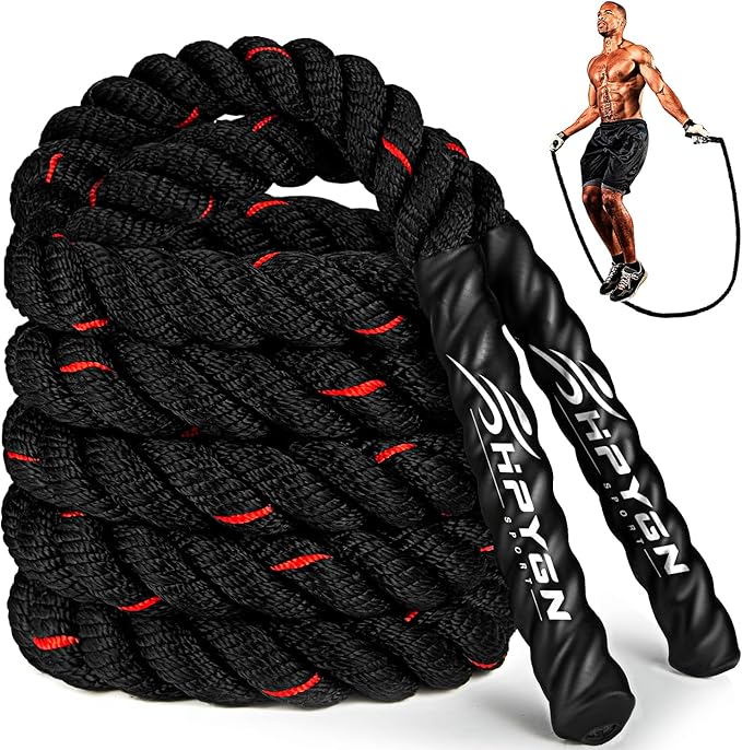 Jump Rope, Weighted Jump Ropes for Men women, 2.8lb 3lb 3lb 5lb 5lb Heavy