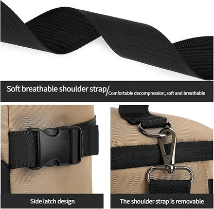 Kalesi Gym Duffle Bag Backpack 4-Way Waterproof with Shoes Compartment for travel Sport Hiking laptop