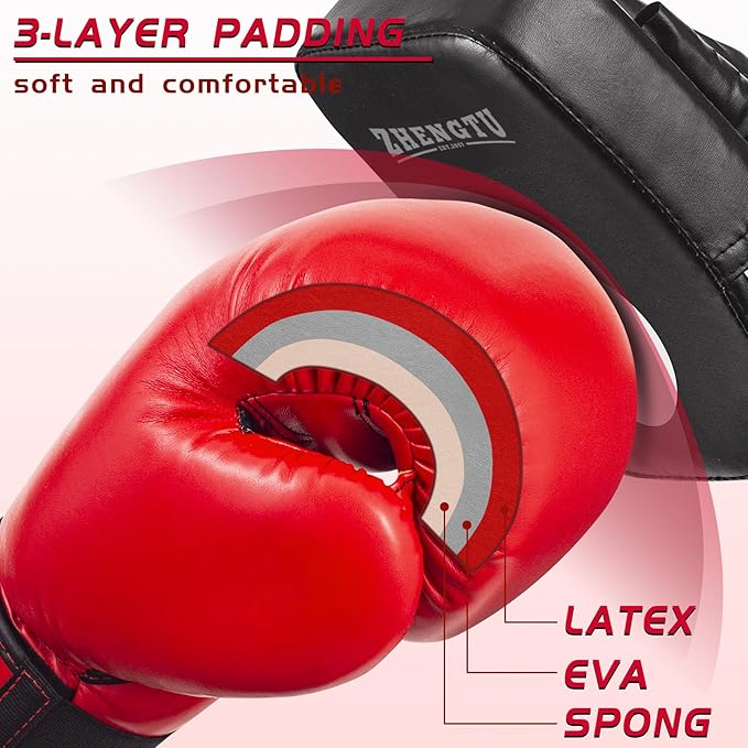 Boxing Gloves for Men & Women Bag Gloves Boxing Training Gloves, Pro Grade Sparring Training Fight Gloves Muay Thai MMA