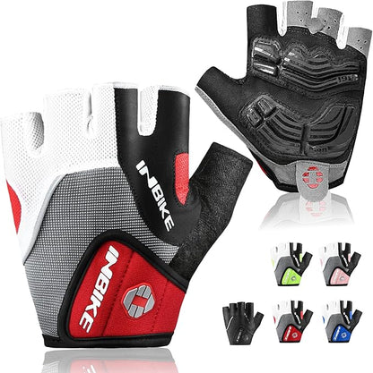 INBIKE 5mm Padded Half Finger Bike Bicycle Cycling Gloves