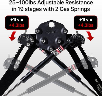(New) GD Muscle Pump Chest Expander Upper Body Strengthener