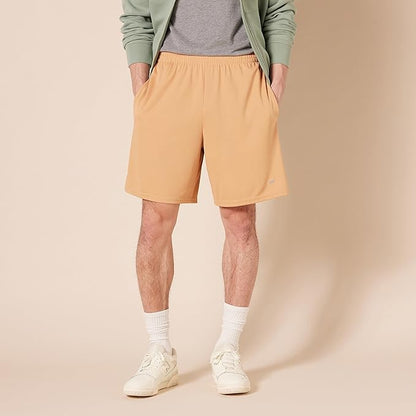 Amazon Essentials Men's Performance Tech Loose-Fit Shorts (Available in Big & Tall), Pack of 2
