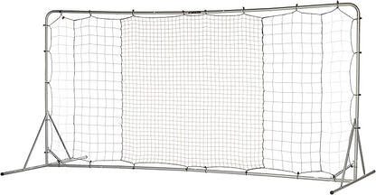 Franklin Sports Soccer Rebounder - Tournament Steel Rebounding Net - Perfect for Backyard Practice and Training - 12' x 6' & 6' x 4'