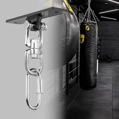 Heavy Bag Hanger,Punching Bag Mount Hanger Bracket,Ceiling Mount Hook 360°Rotation Wood Beam Holder Body Weight Strength Training Systems,Suitable for Swings and sandbags(900 LB Capacity)
