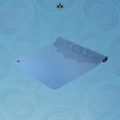 Clever Yoga Liquid Balance Thick Yoga Mat - Pro Exercise Yoga Mat with Non-Slip Surface for Home Gym, Earth-Friendly & Recyclable Pilates and Workout Pad Women & Men, 4.5 mm