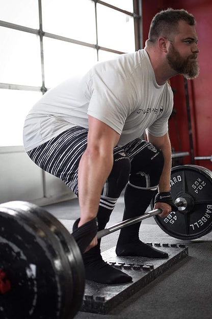 Gymreapers Figure 8 Lifting Straps For Deadlift, Powerlifting, Strongman, & Cross Training Strong Weightlifting Wrist Straps For Men, Women