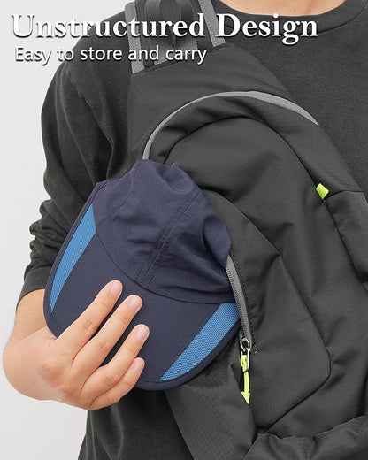 GADIEMKENSD Quick Dry Run Hat Cooling Breathable Mesh