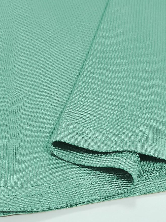 iGENJUN Workout Tops for Women Racerback Basic Tank Summer 2025 Camisole V Neck Slim Fit Ribbed Sleeveless