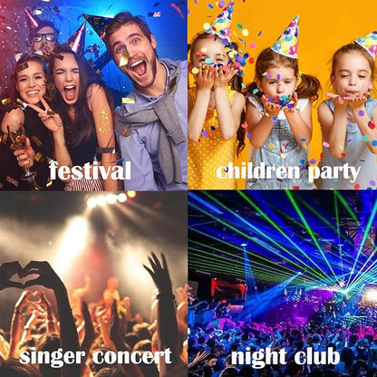 2 Packs White Face Glitter Gel,Singer Concerts Music Festival Rave Accessories,Mermaid Body Glitter Gel,Halloween Hair Sequins Face Glitter Paint Makeup,Sparkling Chunky for Women,100ML