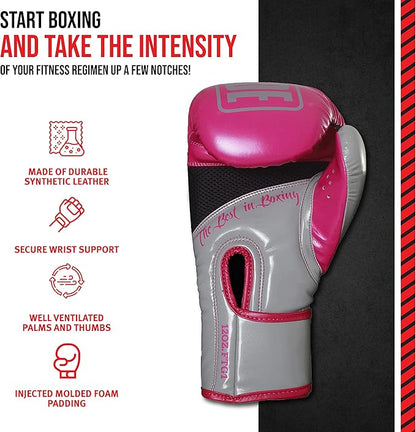 Ringside Apex Bag Gloves, IMF-Tech Boxing Gloves with Secure Wrist Support, Synthetic Boxing Gloves for Men and Women
