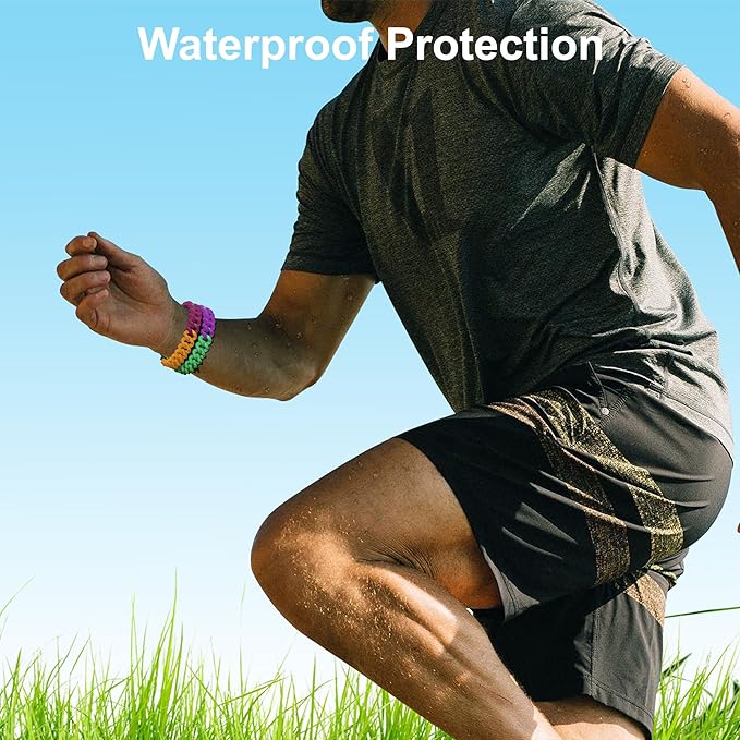 6 Pack Mosquito Repellent Bracelets for Adults and Kids