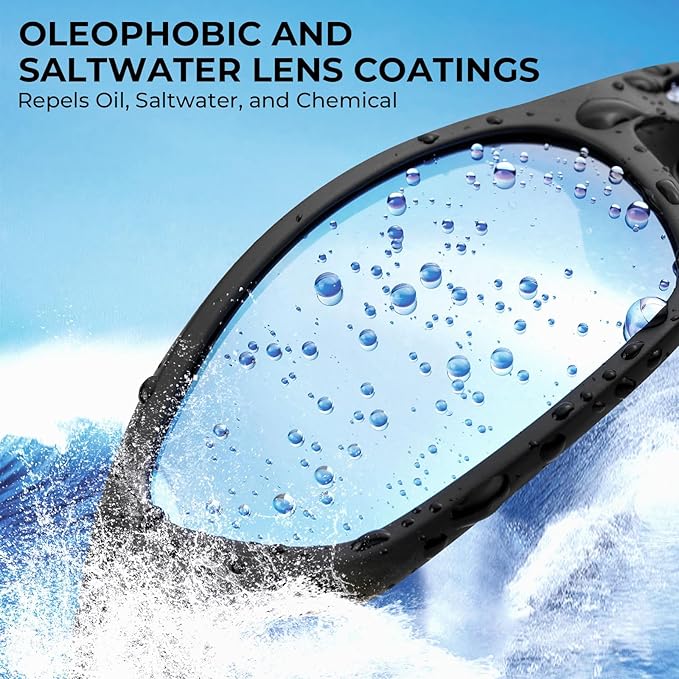 KastKing Hiwassee Polarized Sport Sunglasses for Men and Women, Wrap Sunglasses for Fishing Cycling and Running,UV Protection