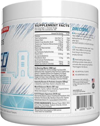 EHP Labs x Ghostbusters OxyShred Pre Workout Powder Supplement - Preworkout Powder with Acetyl L Carnitine, Energy Boost Drink - Frosty Big Apple, 60 Servings