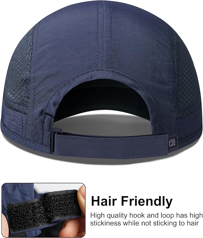 GADIEMKENSD Mens Folding Outdoor Hat Long Brim UPF 50+ Sun Protection