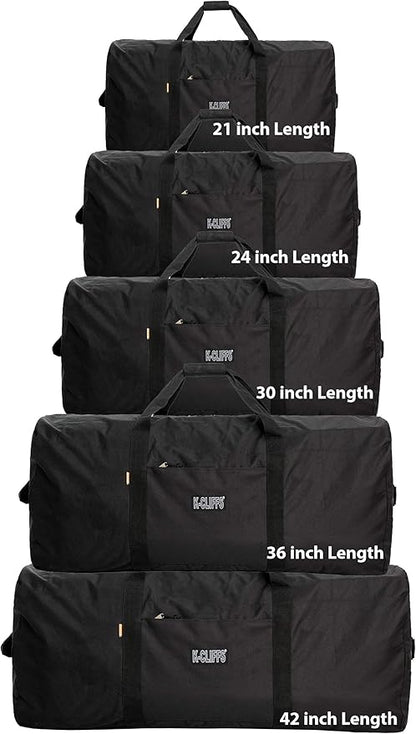 Heavy Duty Cargo Duffel Large Sport Gear Drum Set Equipment Hardware Travel Bag Rooftop Rack Bag