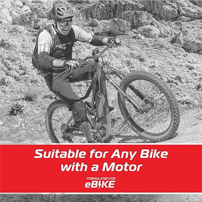 eBike Chain Lube – Lubricant for Electric Bikes – Durable Corrosion & Wear Protection, Friction Reduction, Race Day Blend – 50ml (1.69 oz)