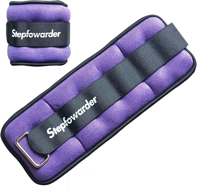 1-4 Lbs Ankle Weights Pair Set with Adjustable