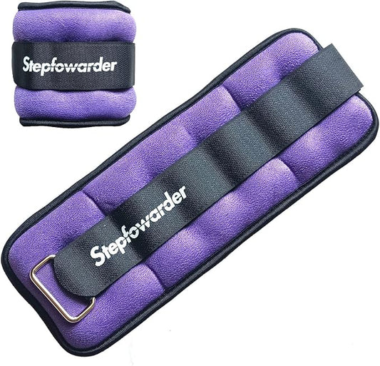 1-4 Lbs Ankle Weights Pair Set with Adjustable
