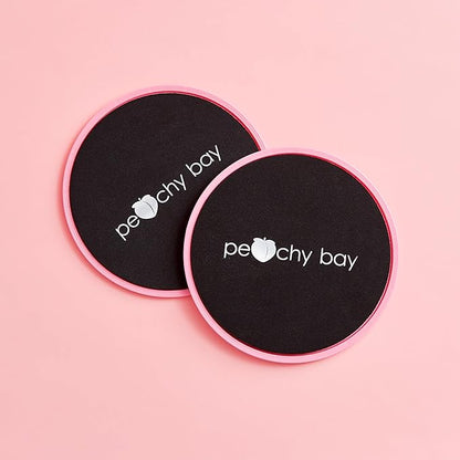 2Pcs Core Sliders for Carpet & Hardwood Floor | Sliding Gliding Disc Workout Equipment for Home & Gym Workouts to Strengthen Abdomen, Core & Glutes | Lightweight, Use on All Floor Surfaces.