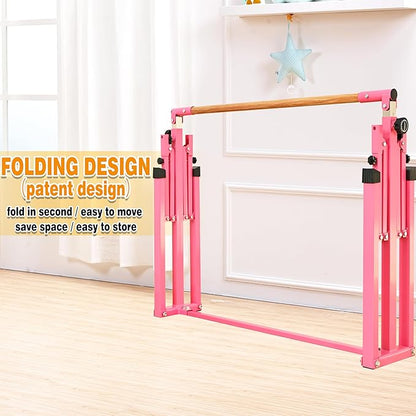 4FT/5FT Gymnastic Bar Set Gymnastics Horizontal Bar Gymnastics Kip Bar for Kids Home Use