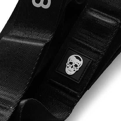 Gymreapers Stretching Strap for Physical Therapy Non-Elastic Stretch Band 10 Loop Neoprene Stretch Strap for Yoga Pilates Exercise Men & Women