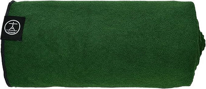 Tatago Hot Yoga Mat Towel Non Slip for Hot Yoga (72-84 inch Mats) Our Hot Yoga Towel Non Slip Silicone Dabs & Absorbent Microfiber Blend Gives You More Grip As You Drip! (Ezmeraldo, XL - 84")