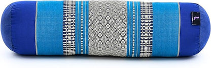 Leewadee Small Yoga Bolster – Shape-Retaining Cervical Neck Roll, Tube Pillow for Comfortable Reading, Kapok Filling, 22 x 6 x 6 inches
